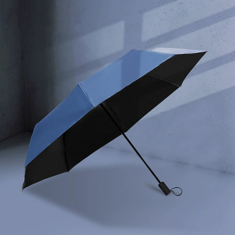 GoodsZori Black-Coated Compact Folding Umbrella - product image 2