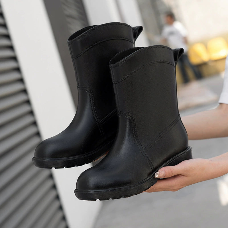 GoodsZori Women's Thick-Sole Mid-Calf Rain Boots - product image 3