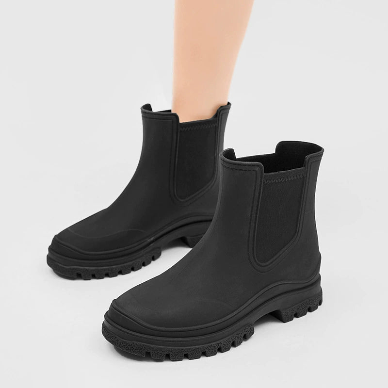 GoodsZori Women's Chelsea-Style Short Rain Boots - product image 3